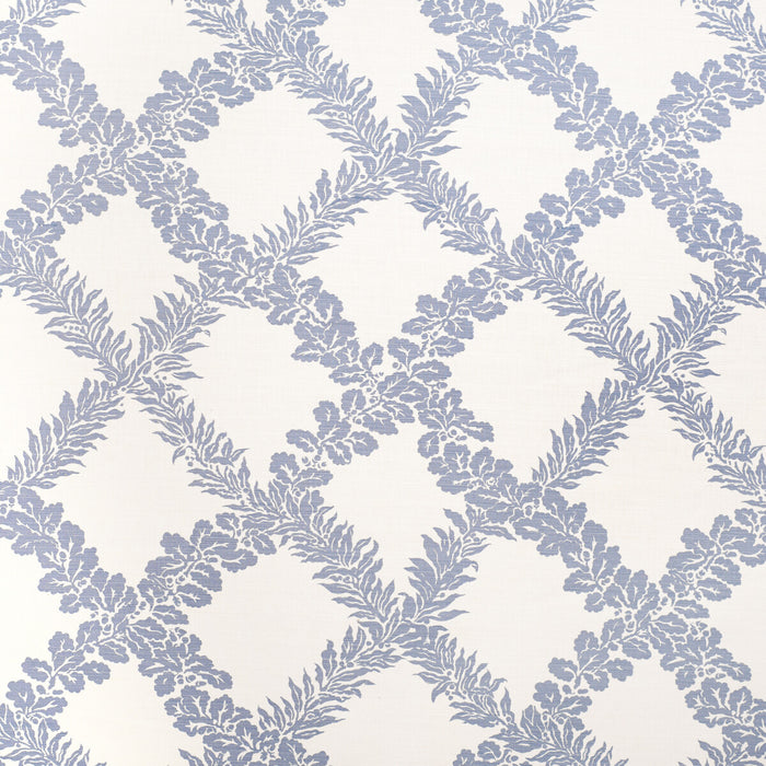 Lee Jofa Leaf Trellis Sky Fabric 2020137.15.0