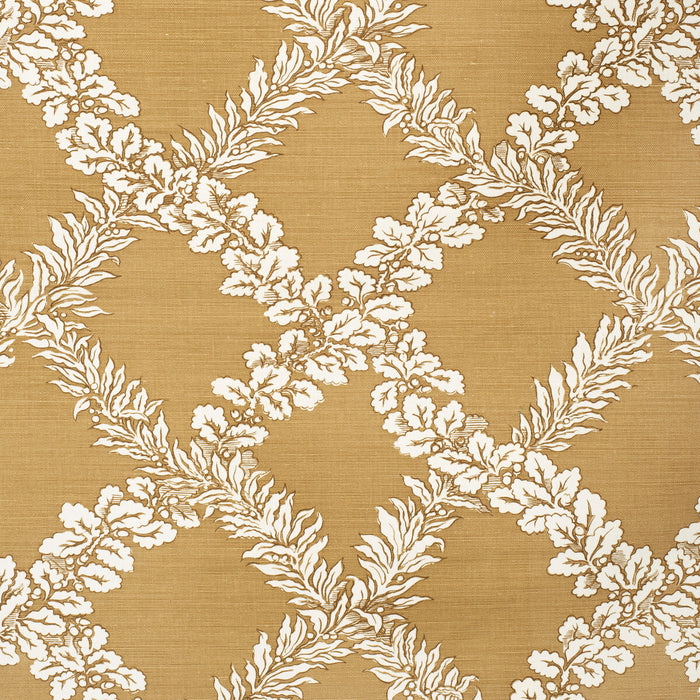 Lee Jofa Leaf Trellis Caramel Fabric 2020138.164.0