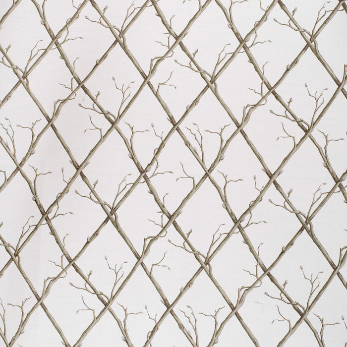 Lee Jofa Twig Trellis Green/White Fabric 2020166.123.0