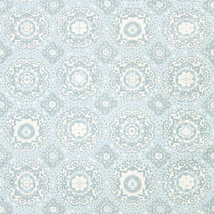 Lee Jofa Bayview Print Aqua Fabric 2020190.13.0