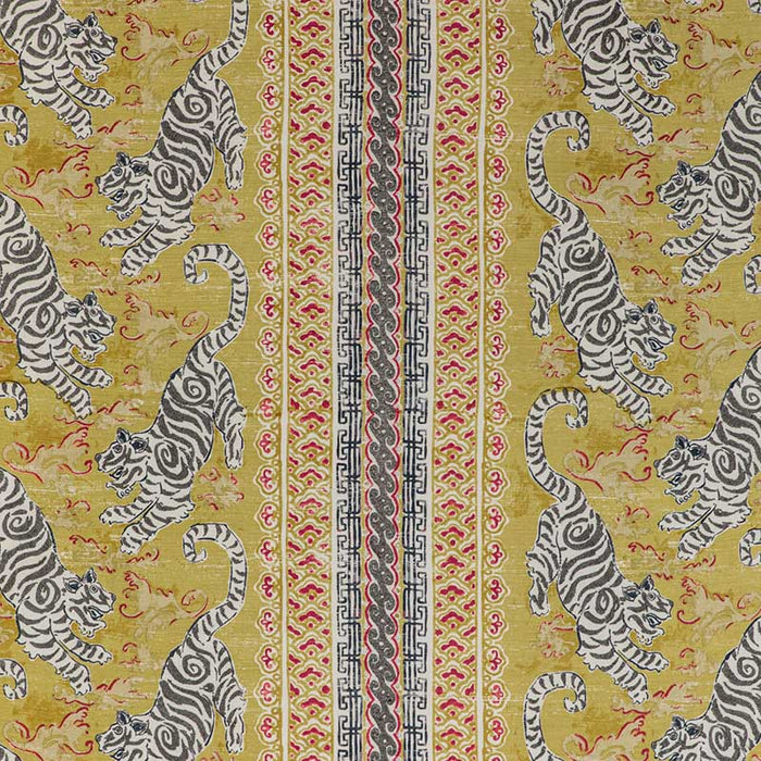 Lee Jofa Bongol Print Citrine Fabric 2020197.4039.0