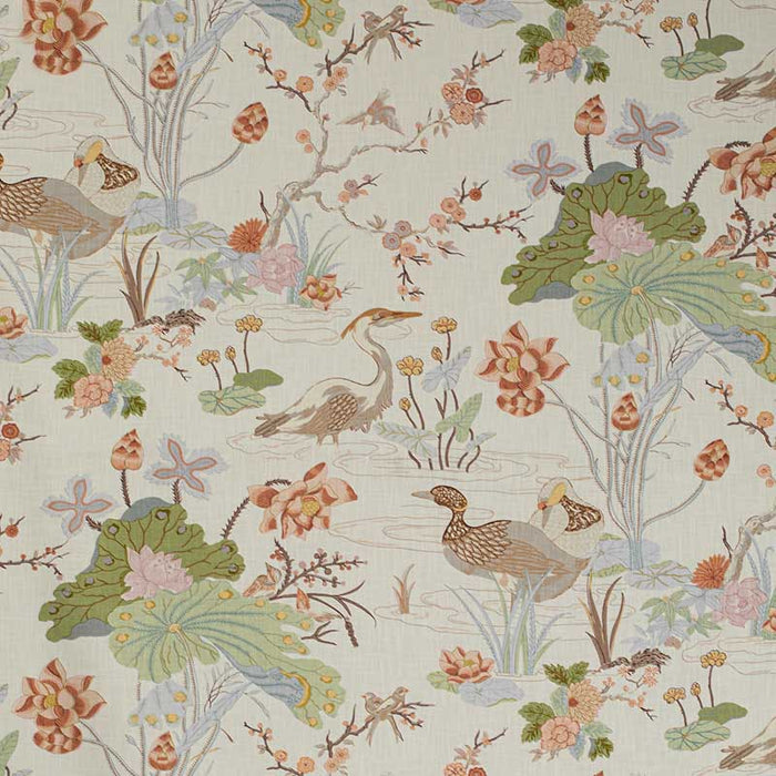 Lee Jofa Luzon Print Apricot Fabric 2020198.223.0