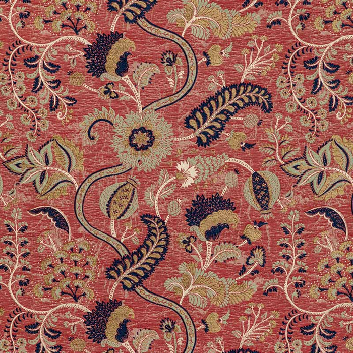 Lee Jofa Jardin Bleu Red/Multi Fabric 2020213.924.0