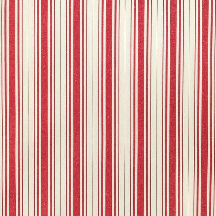 Lee Jofa Baldwin Stripe Poppy Fabric 2022100.19.0