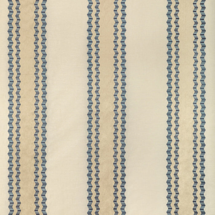 Lee Jofa Waldon Stripe Blue Fabric 2022113.1615.0