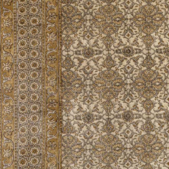 Lee Jofa Palmer Print Gold Fabric 2022117.416.0