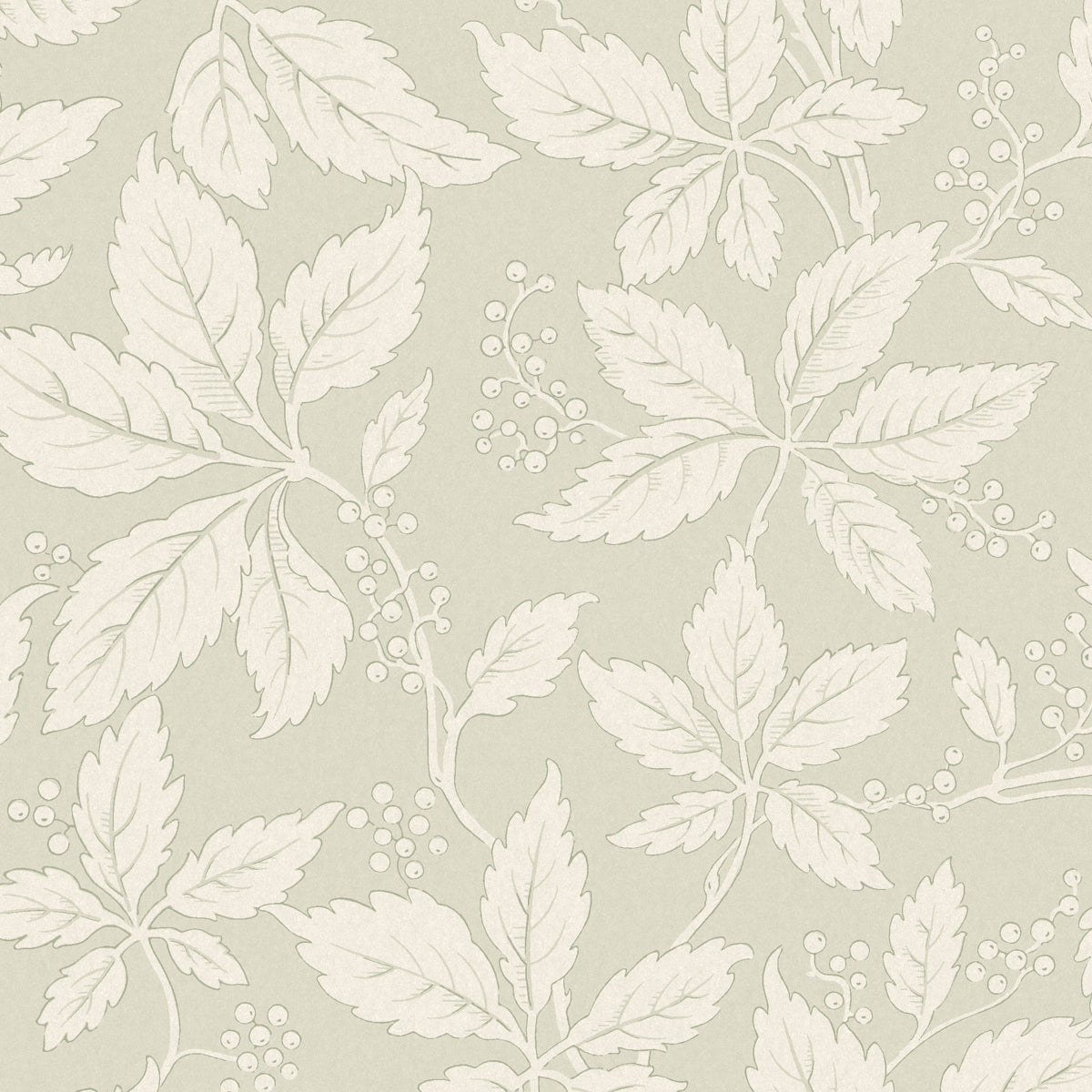 Schumacher Vildvin Leaf Wallpaper 2029