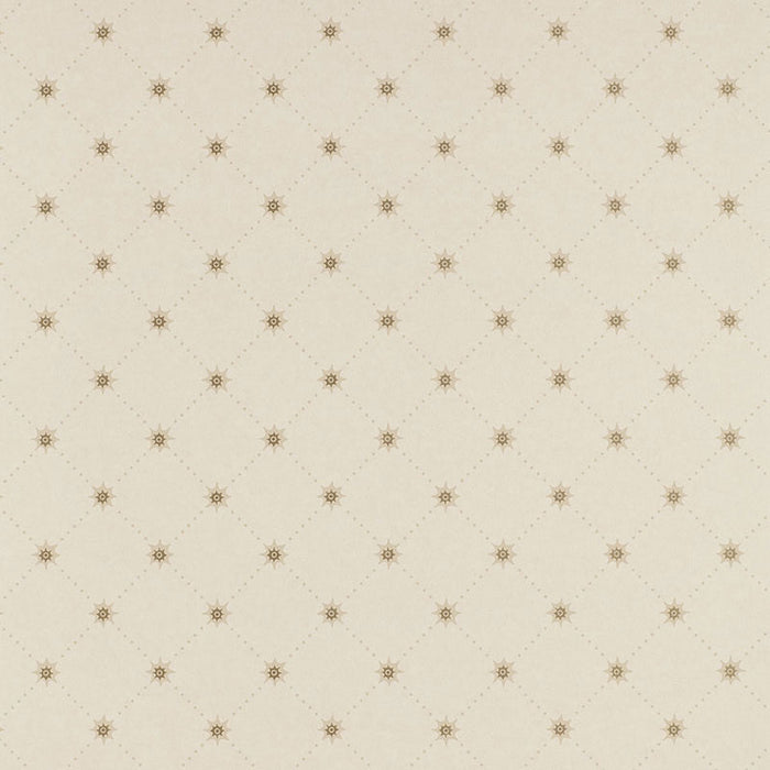 Schumacher Cooper Star Alabaster Wallpaper 203610