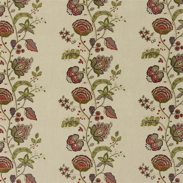 William Yeoward Kamala Damson Fabric FWY2231/01