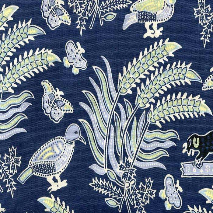 China Seas Malay Batik Navy Multi Fabric 2320-01