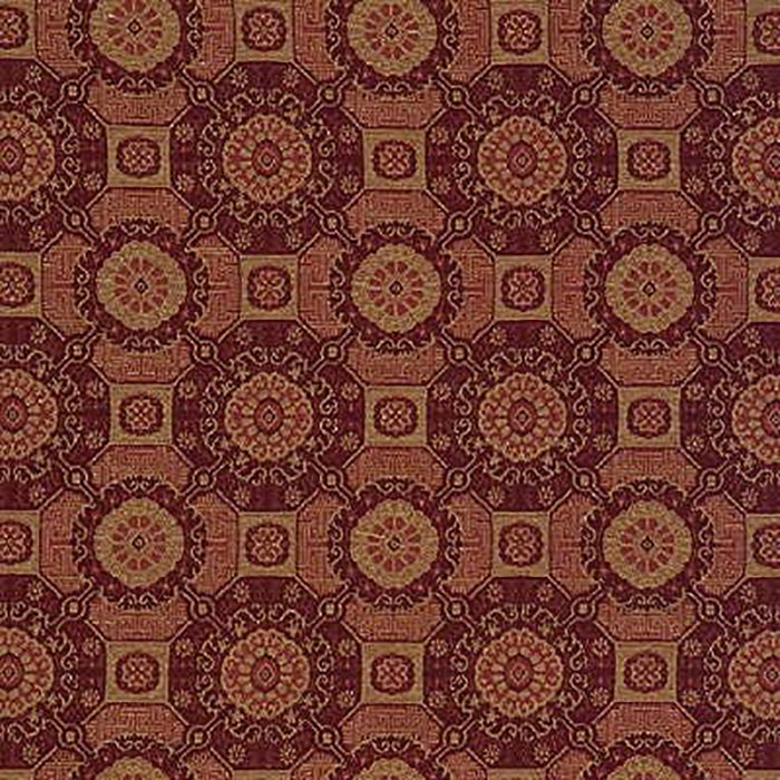 Kravet Basics Asiantile Scarlet Fabric 24933.940.0