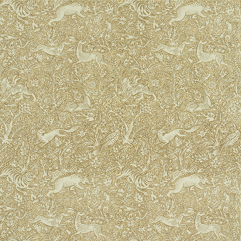 Schumacher Khan'S Park Gray Beige Fabric 2603274