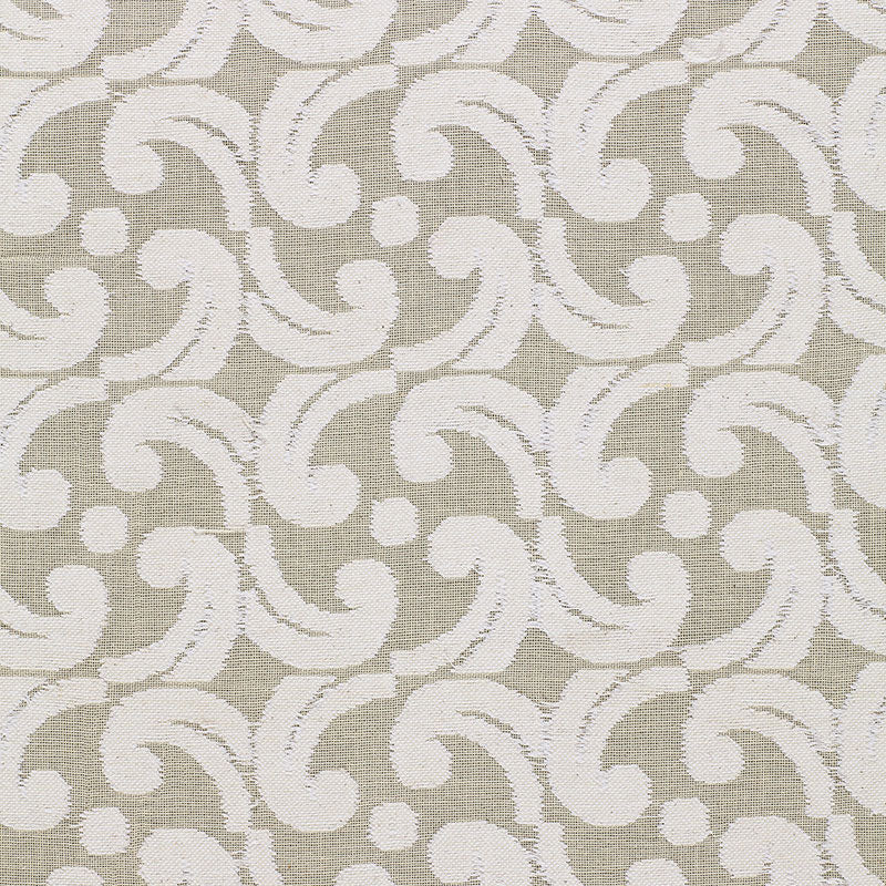 Schumacher Baroque Cutwork Natural Fabric 2608480