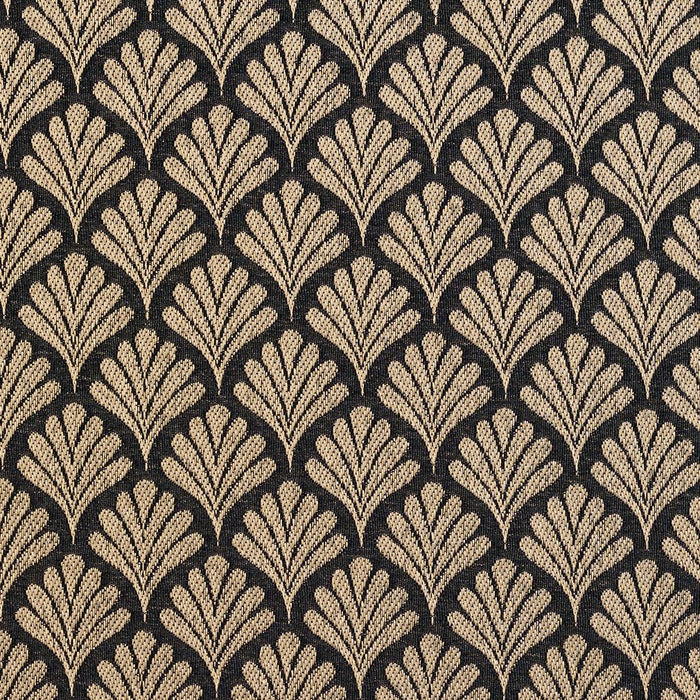 Charlotte Onyx/fan Fabric Sample 2660