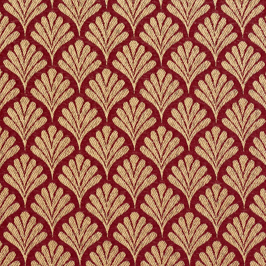 Charlotte Crimson/fan Fabric 2661