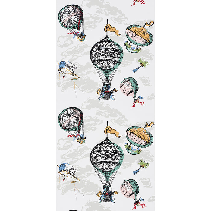 Schumacher Balloons Multi Wallpaper 2704320