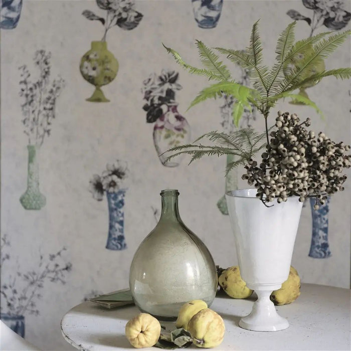 Designers Guild Celeste Porcelain Wallpaper P611/01