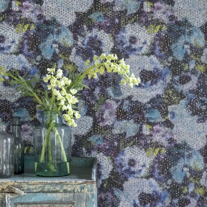 Designers Guild Mattiazzo Azure Wallpaper PDG642/03