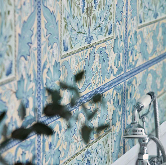 Morris & Co Wilhelmina Indigo Indigo 216671 Wallpaper DMSW216671