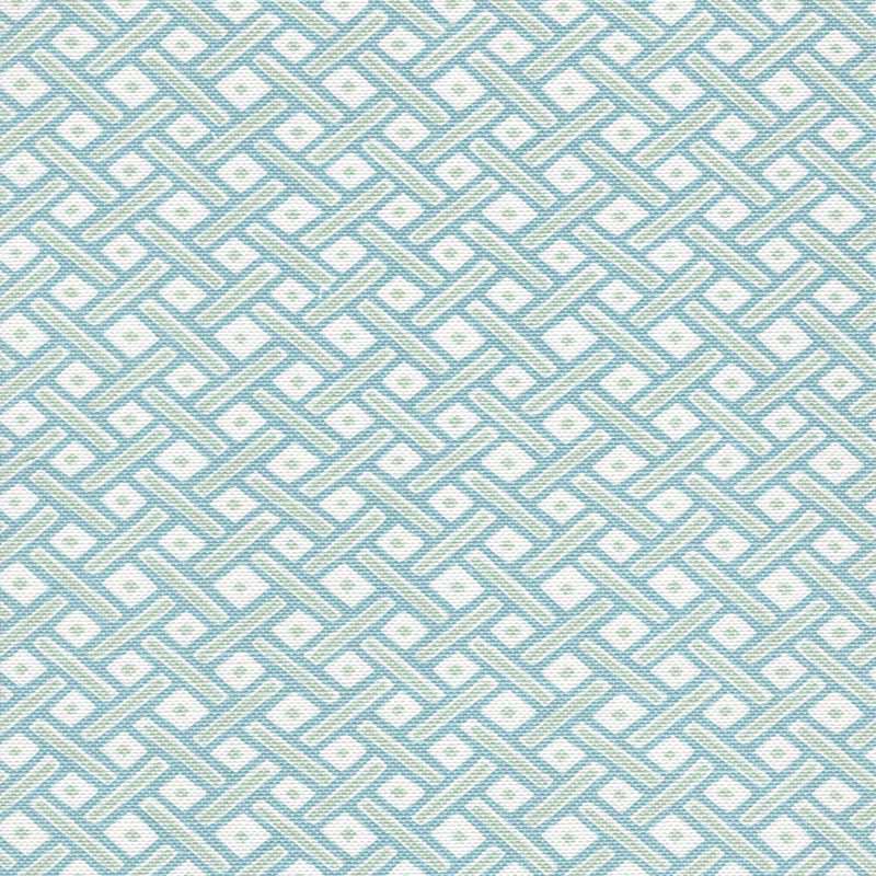 Quadrille Litchfield Pale Aqua Blue Fabric 303730F-01LC