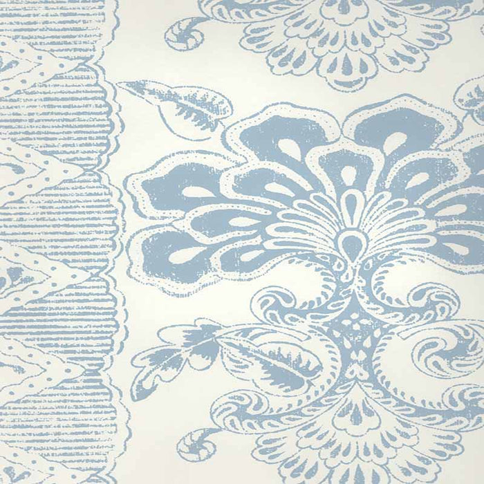 Quadrille Chantilly Stripe Soft Windsor Wallpaper 306700W-04AWP