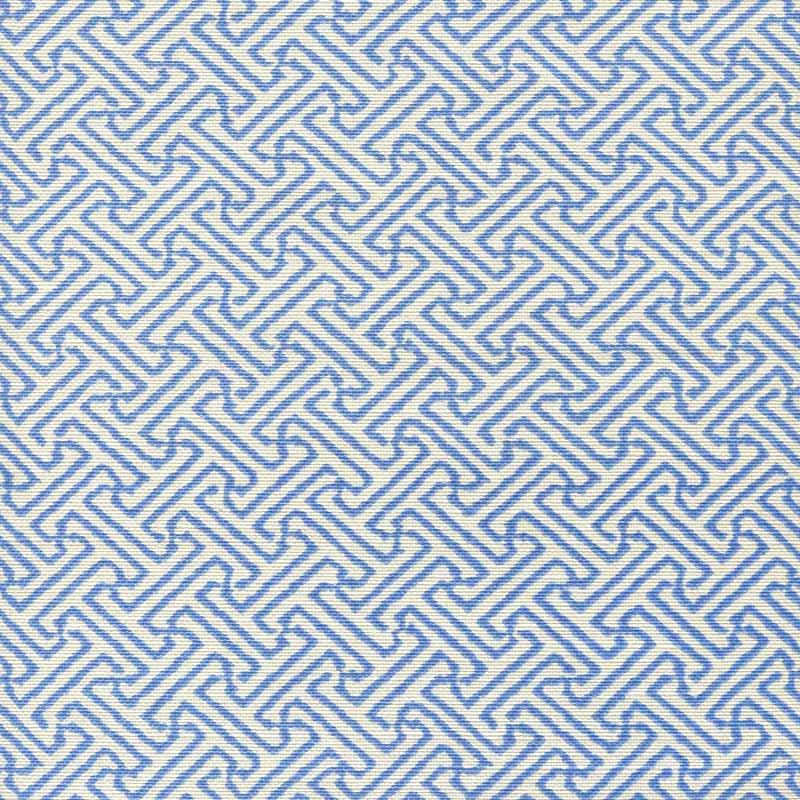 China Seas Java Petite French Blue Fabric 3085-06