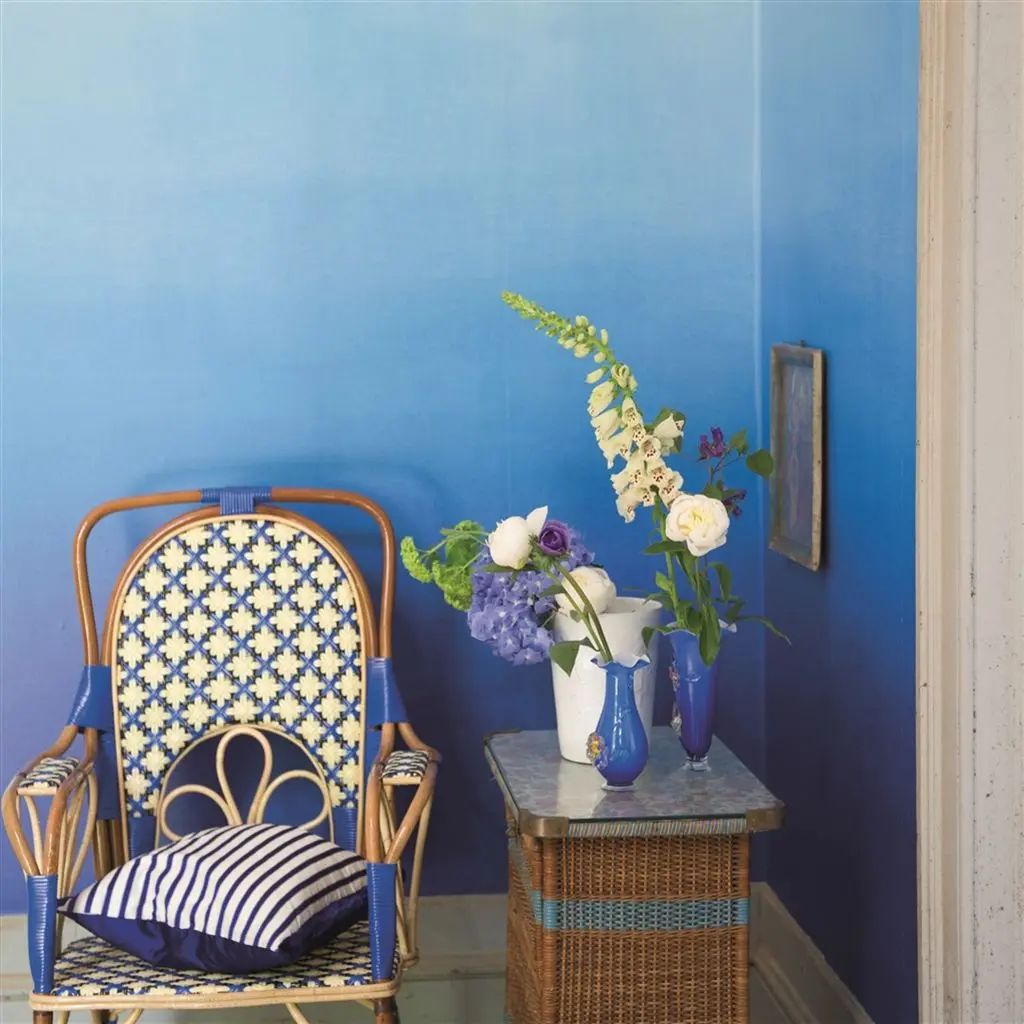 Designers Guild Saraille Cobalt Wallpaper P600/01