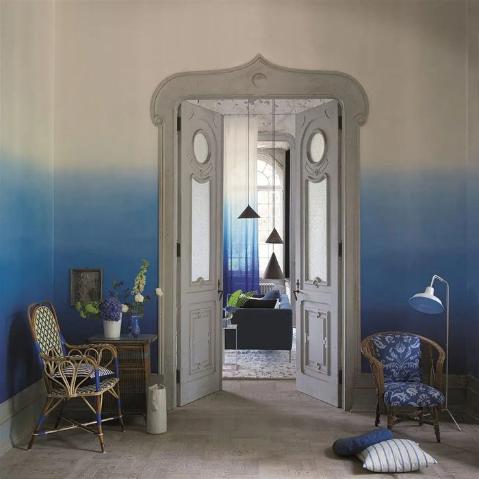 Designers Guild Saraille Indigo Wallpaper P600/09