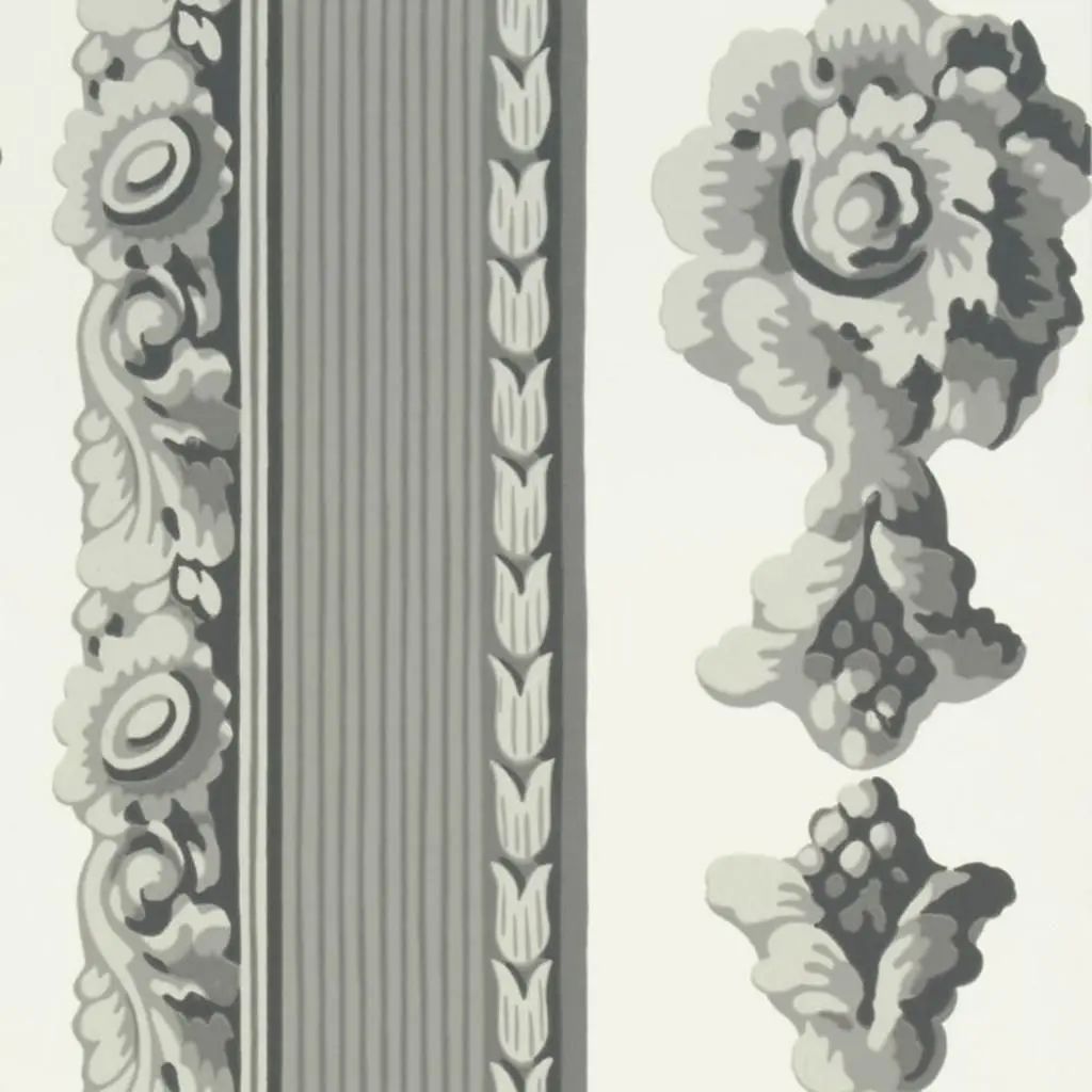 Designers Guild Palazzetto Charcoal Wallpaper P548/03