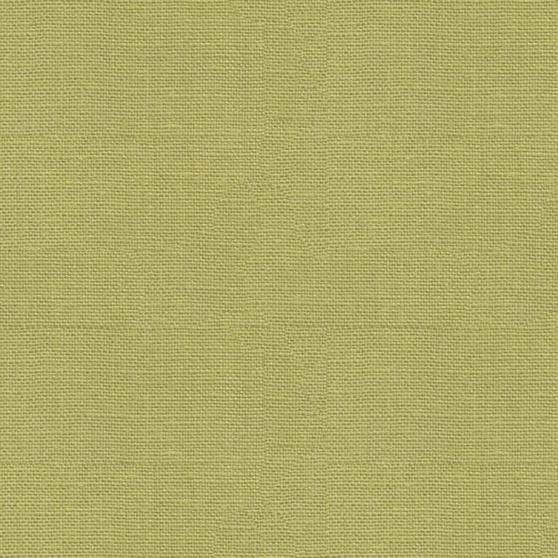 Brunschwig & Fils Bankers Linen Lime Fabric 8012140.303.0