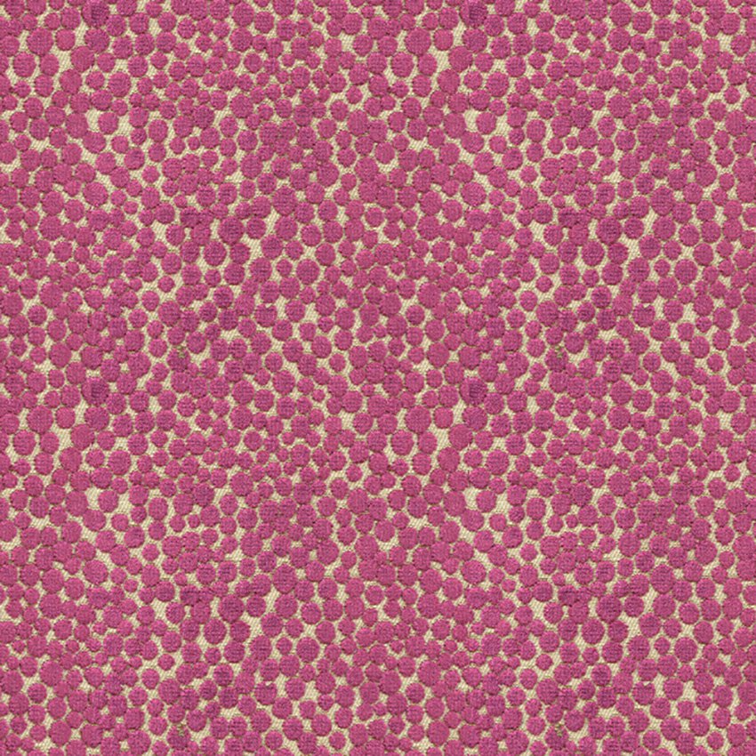 Kravet Couture Polka Dot Plush Plum Fabric 32972.10.0