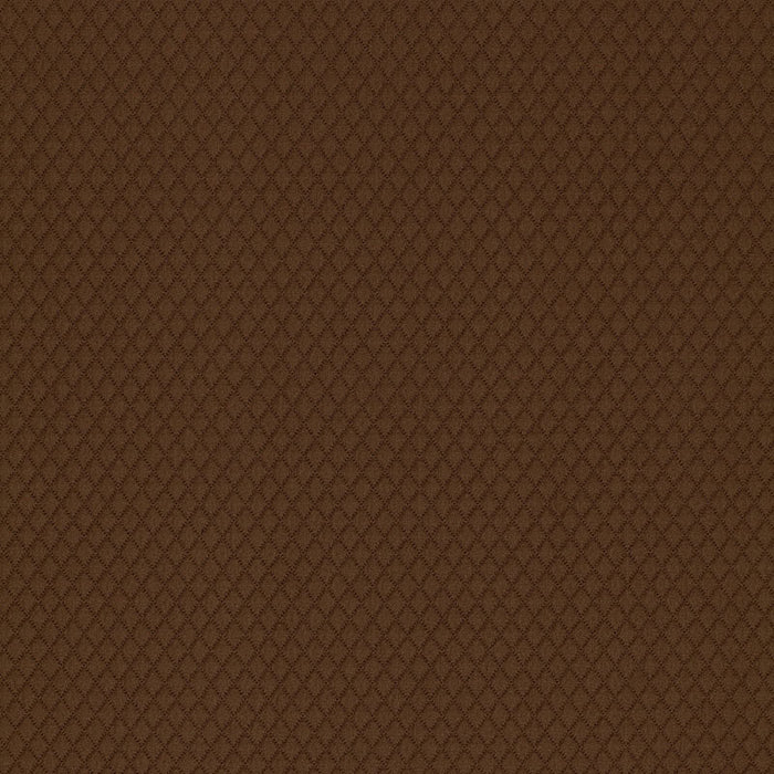 Schumacher Carreau Matelasse Mocha Fabric Sample 3303091