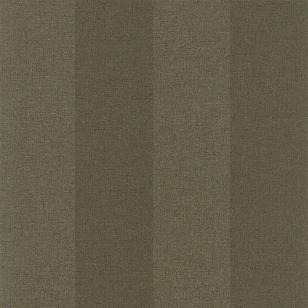 Designers Guild Tsuga Stripe Peat Wallpaper P516/09