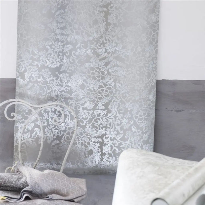 Designers Guild Yuzen Graphite Wallpaper P628/04