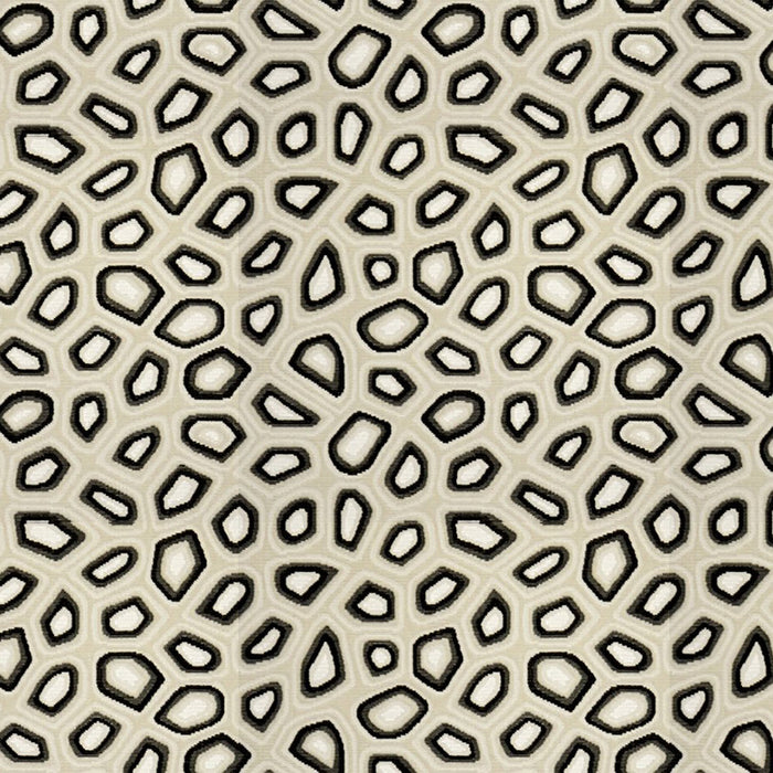 Kravet Couture Chic Tortoise Anthracite Fabric 33561.81.0