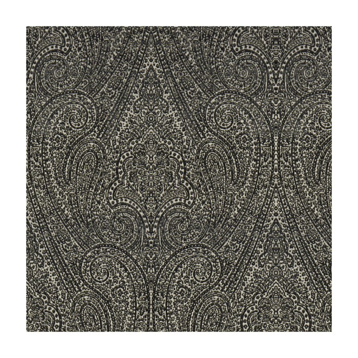 Kravet Couture Paisley Plush Flint Fabric 33948.21.0