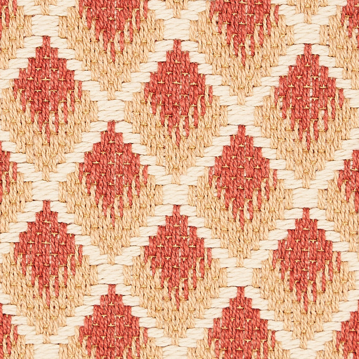 Schumacher Hammerick Diamond Clay Fabric Sample 3434001