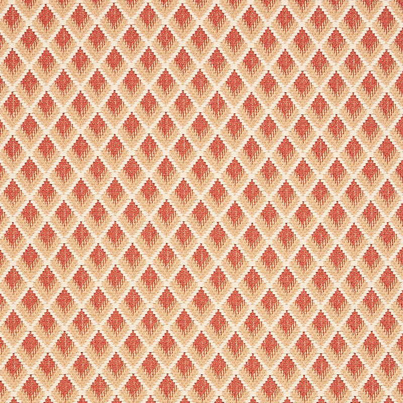 Schumacher Hammerick Diamond Clay Fabric 3434001