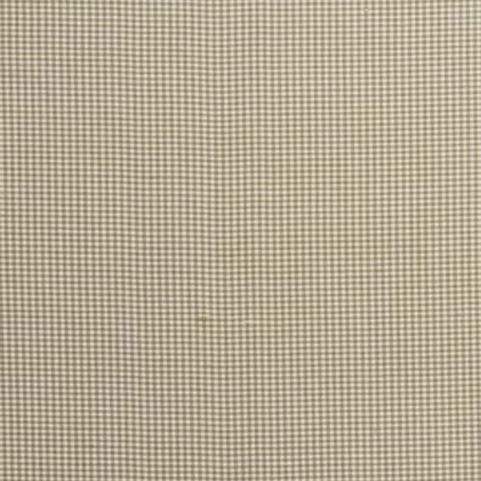 Schumacher Dalton Silk Gingham Cafe' Fabric Sample 3449003