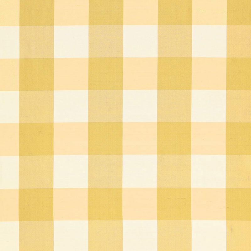 Schumacher Montgomery Silk Plaid Sunrise Fabric 3455000