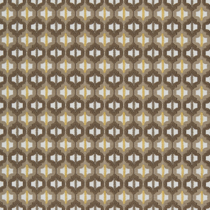 Kravet Couture Turned Out Tile Tiger Eye Fabric 34794.16.0