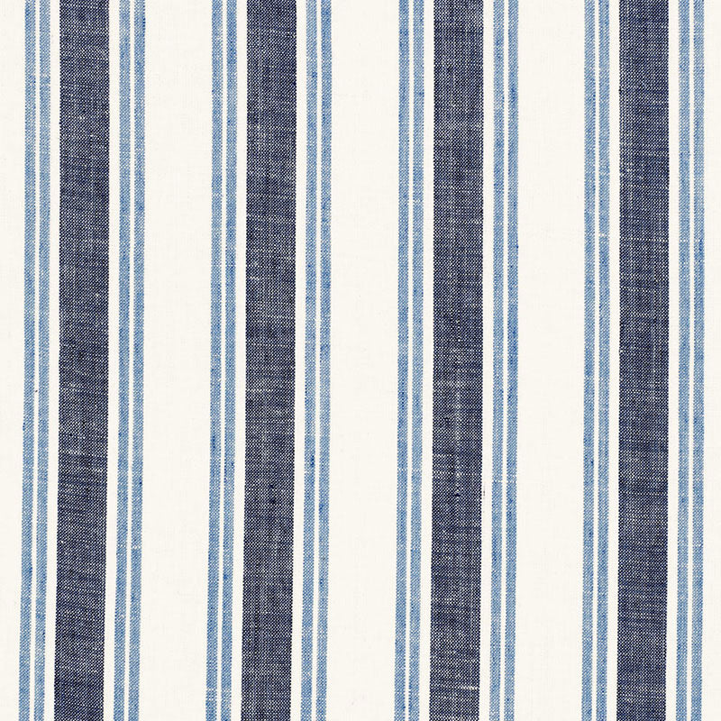 Schumacher Leah Linen Stripe Sail Fabric 3485003