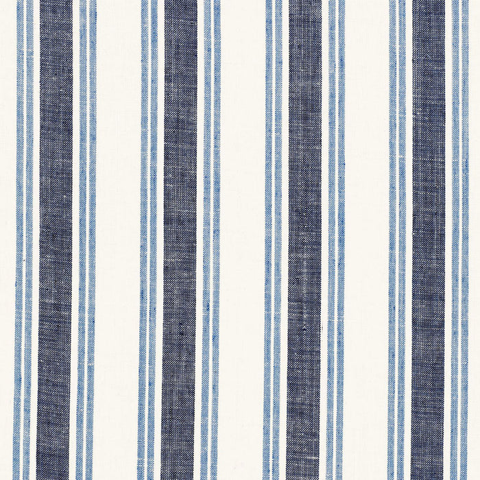 Schumacher Leah Linen Stripe Sail Fabric 3485003