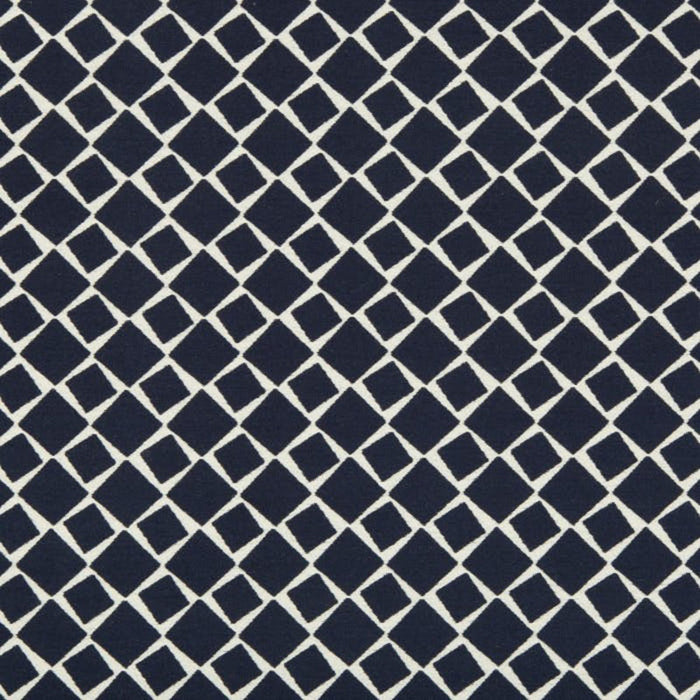 Kravet Design Diamondedge Navy Fabric 35356.50.0