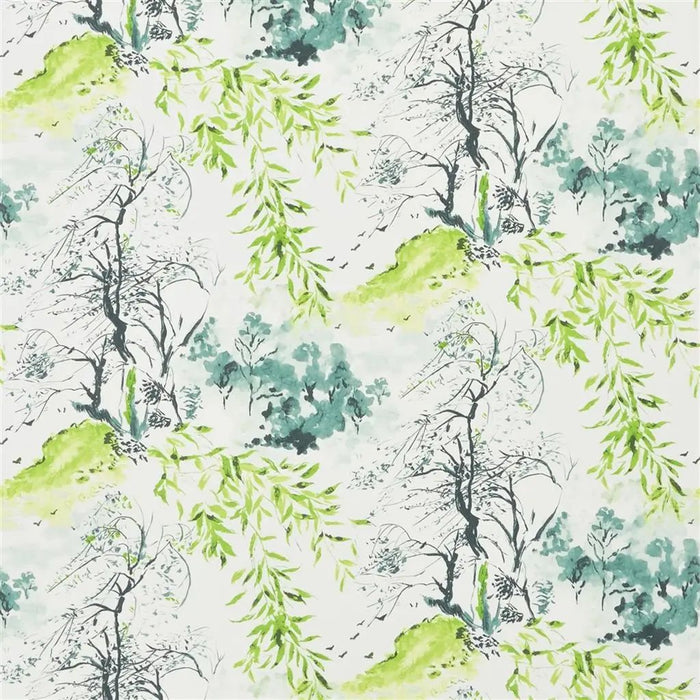 Designers Guild Winter Palace Lime Wallpaper PDG651/01