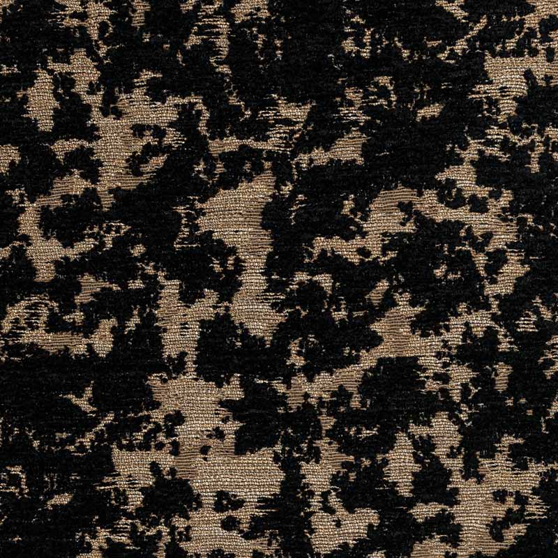 Kravet Couture Illumine Gold Noir Fabric 36355.84.0