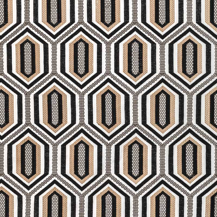 Kravet Couture Kaleidoscope Emb Onyx Fabric 36368.816.0