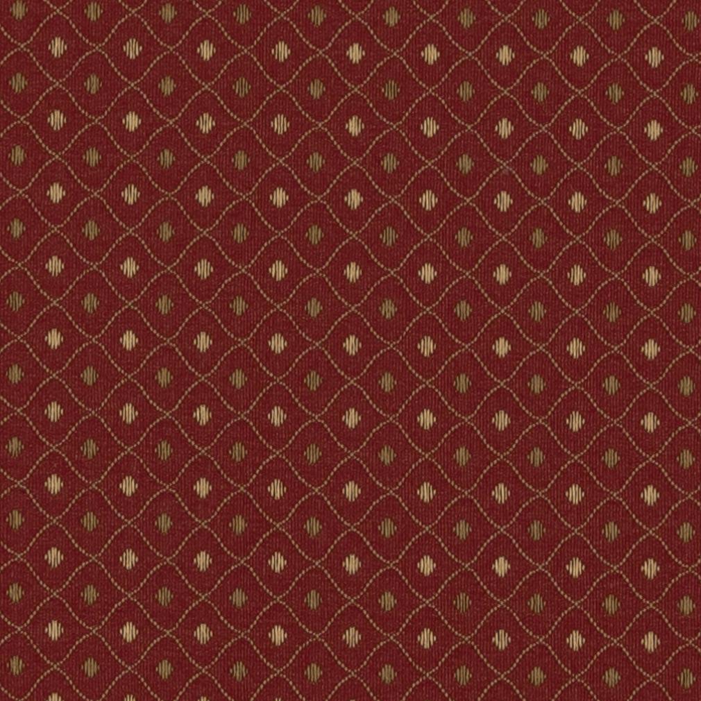 Charlotte Crimson Fabric 3670