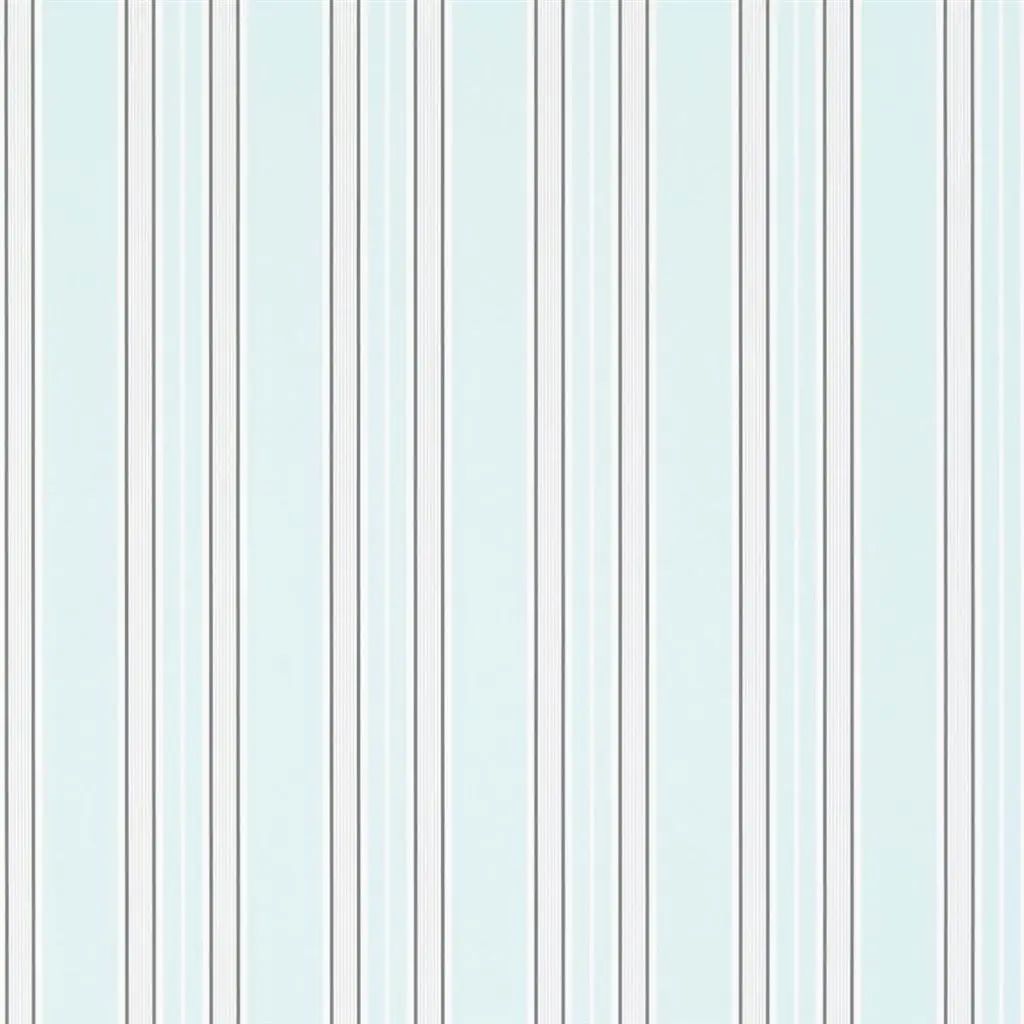 Designers Guild Pinstripe Aqua Wallpaper P586/06