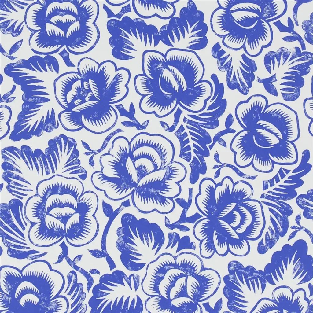 Designers Guild Rosario Cobalt Wallpaper P592/07